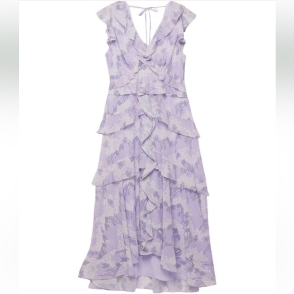 Mint Velvet floral lilac dress